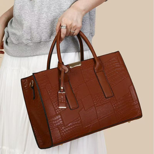 RETRO MOTHER AND CHILD HANDBAG TOTE